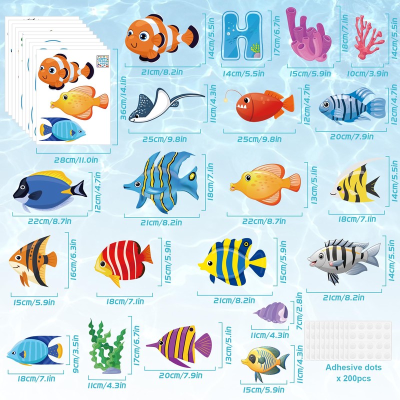 Bulletin Board Decorations Summer Cutouts Chalkboard Under The Sea Beach