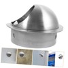 TEHAUX Round Air Vent Protector Cover High Temperature Resistant Louvered