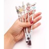 Tegelrying Juego De Brochas De Maquillaje, Varita Mágica De Mago,