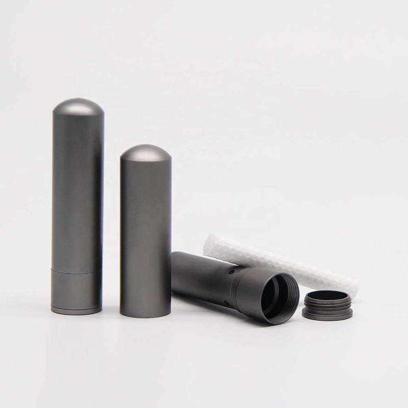 Refillable Aromatherapy Nasal Inhaler - 3 Pack - Gray