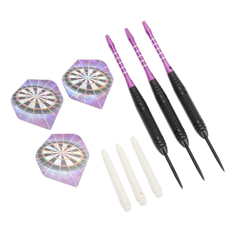 3Pcs Darts Professional Exquisite Stainless Steel Tip Darts Set with