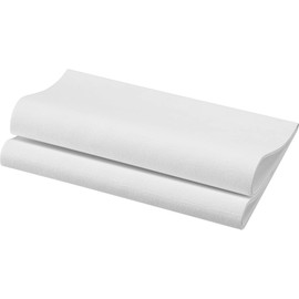 Duni Organic Dunisoft Serviettes White 40 x 40 cm Pack of 60