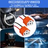 4PCS Headlight Pigtail Connector,Ceramic H4 9003 HB2 Wiring Harness Headlight