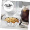 Garneck 24 Pcs Stainless Steel Tart Pans Decor Ensaymada Moulders