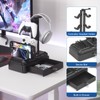 KDD Headphone Stand with Drawer - Rotatable Headset & Detachable