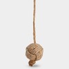 Pushka Home Rope Knot Bathroom Light Pull Blind with Jute