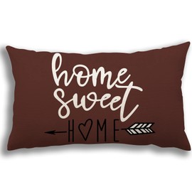 YCOLL Cushion Covers Set of 4 Linen Cushion Covers Decorative Cushion Covers for Sofa Garden Bed Couch Cushion 50 x 30 cm (Set of 4)