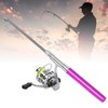 Portable Mini Pen Shape Fishing Rod Pole Pocket Retractable Fishing