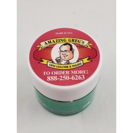 Amazing Greg's Lens Cleaner Polish Gel for Anti Fog & Scratches 0.25 oz. USA