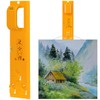 QWORK® Picture Hanging Tool with Built-in Levels – Easy Hang