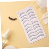 Baluue 10pairs Handmade Natural False Eyelashes Soft Voluminous Makeup Lashes