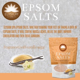 Elysium Spa Natural Vanilla Epsom Bath Salts