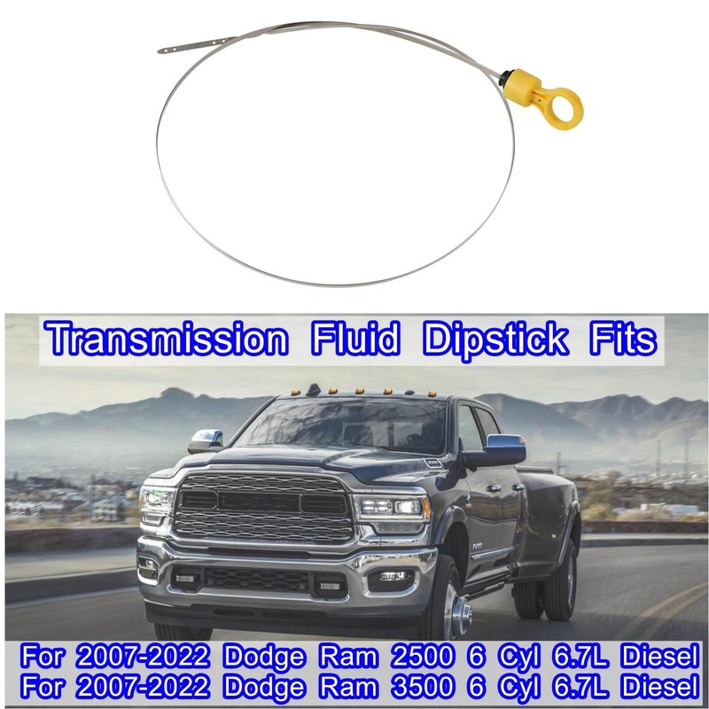 Transmission Fluid Dipstick 53034117AB,Compatible with Dodge Ram 2500 3500 6.7L