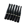 6-Pack Denicotea Standard 89mm Holders - Deco Black with Gold