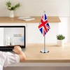 HANABASS Flag Holder, Flagpole Flag Stand, Flag Base, Mini Flag