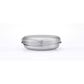 Keith Ti6053 Titanium Pot and Pan Set