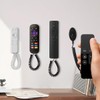 Ieron 2 Pack Magnetic Remote Control Holder with Spring Ropes,