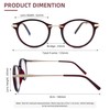 SOPHILY Round Progressive Multifocus Reading Glasses Women Men Multifocal Readers