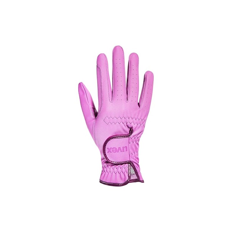 Uvex Riding Glove Gloves Sport style glamour with glitter white,