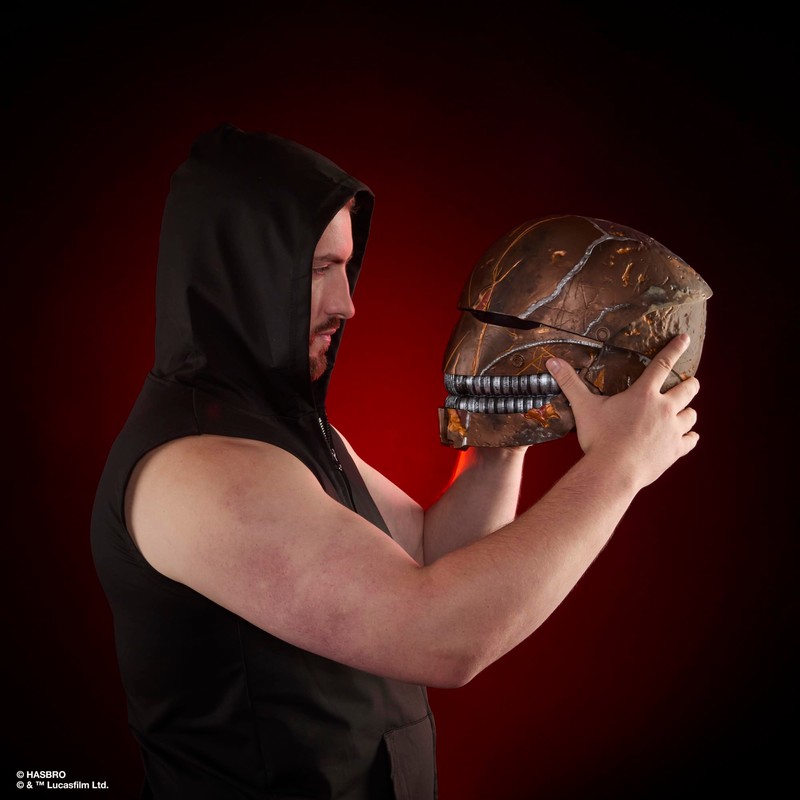 STAR WARS The Black Series The Stranger Premium Electronic Helmet,