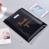 MUKOSEL Thank You Bags with Handles for Business 100 Pack