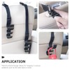 VORCOOL 2pcs Car Hooks, Seat Back Hooks, Trunk Umbrella Holder,