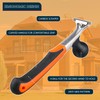 Premium Ergonomic Carbide Scraper Tool,2.5-inch,Heavy-Duty Paint Scraper, Wood and Floor