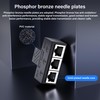 SinLoon RJ11 Coupler RJ11 Female to 3 Female 6P6C Telephone