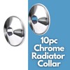 Marco Paul 10pc Radiator Pipe Covers Chrome - Long Lasting