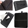 Aturmon Car Visor Organizer, 14-Capacity CD Storage Case, Black, Non-woven