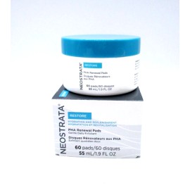 Neostrata Restore Hydration And Replenishment PHA Renewal 60 Pads ~ 1.9 oz BNIB