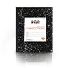 School Smart Flexible Cover Ruled Composition Book, 8-1/2 x 7