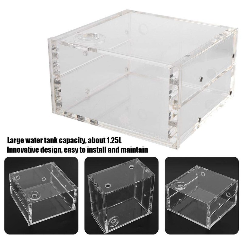 1.25L PC Water Tank, Water Cooling Tank, Acrylic Water Tank