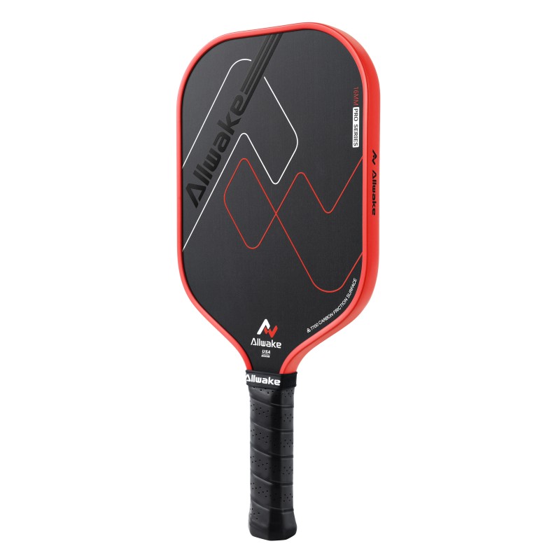 ALLWAKE Pickleball Paddles, Multi-Layer T700 Textured Carbon Fiber Pickleball Paddle,