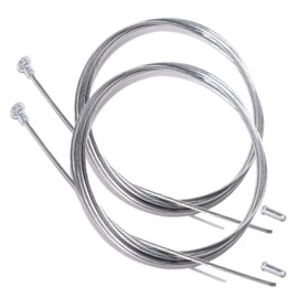 Go-Gear 2 x PEAR END BRAKE CABLES Inner Wire inc End Caps for Bicycles, Road Bikes & Hybrid Cycles