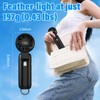 4 in 1 Portable Handheld Turbo Fan, 10000RPM High-Speed Mini,