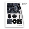 Black Tourmaline Massage Stick | Gemstone Handle 8-10 cm |