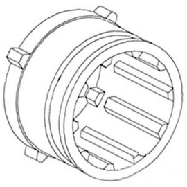 Feederhouse Reverser Gearbox Shifter Collar fits John Deere 4425 4435 6620 6622 7720 8820 9400 9410 9450 9500 9501 9510 9550 9560 9600 9610 9650 9750 H98905 H132328