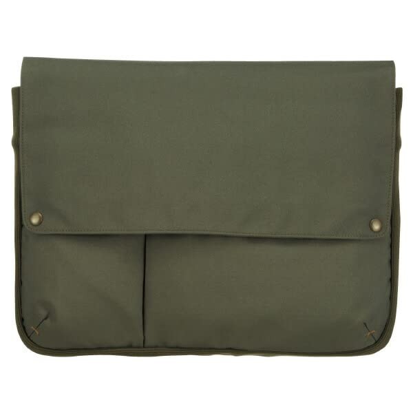Kokuyo BIZRACK Bag-In Bag, Holds 13.3-inch Laptops, Horizontal, Green, Kaha-BRB130DG