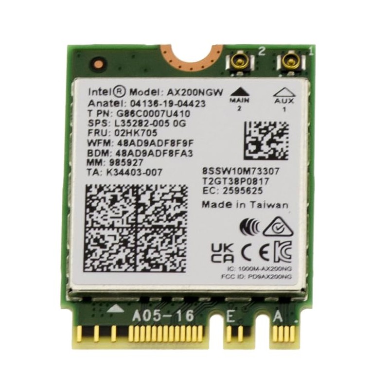 KALEA-INFORMATIQUE M2 M.2 NGFF E A Key Network Controller Card