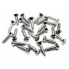Retro-Motive Chrome #10 x 3/4" Phillips Oval Head Trim Screws