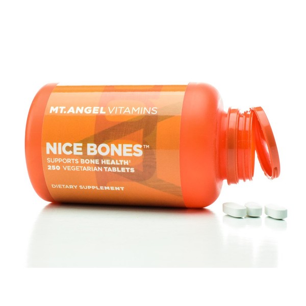 Mt. Angel Vitamins - Nice Bones, Supports Bone Health (250 Vegetarian Tablets)