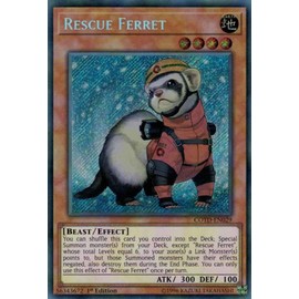 Rescue Ferret - COTD-EN029 - Secret Rare - Unlimited Edition - Code of the Duelist (Unlimited Edition)