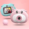 Pig Shape Children's Sports Camera 4K HD Dual Camera Eco