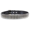 Snap On Three Row Punk Rock Star Metal Silver Studded
