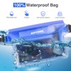 ECHTPower Waterproof Bag Pouch with Adjustable Strap, Protect Phone/Money/Card/Key, Ideal
