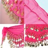 [Morices] Belly Dance Skirt, 3 Rows Belly Dance Hip Scarf