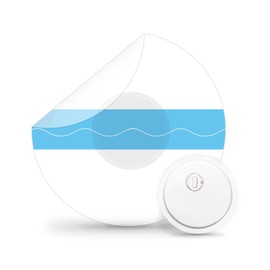 25Pack Libre 3 Sensor Covers,Breathable & Waterproof Patches for Freestyle Libre 3,Without Hole,Skin-Friendly Patches for 14 Days