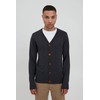 Blend Lennard Men's Fine Knit Cardigan with V-Neck and Button