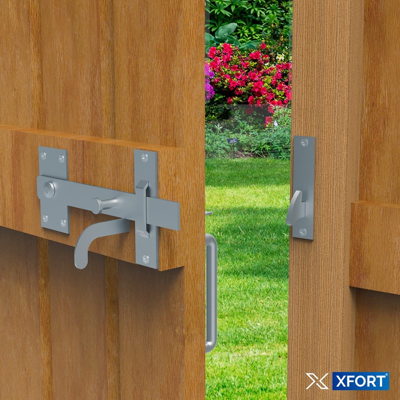 XFORT® Zinc Suffolk Gate Latch, Garden Gate & Garden Door